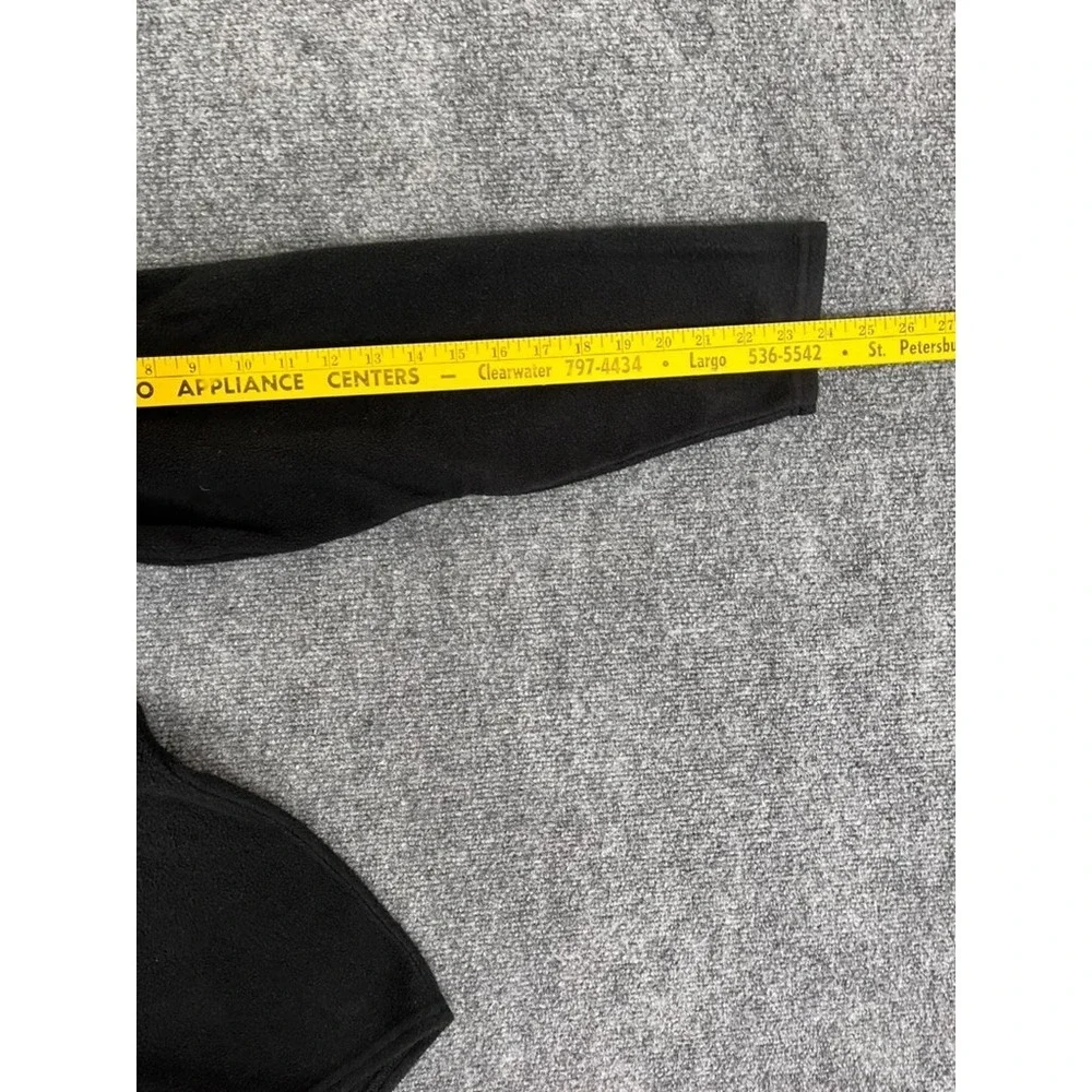 Patagonia Capilene Black Fleece 1/4 zip Polyester Long‎ Sleeve High Neck Size Xl